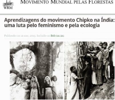 movimento chipka india