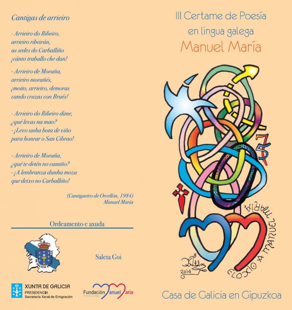III Certame de Poesia em Língua Galega 'Manuel Maria'