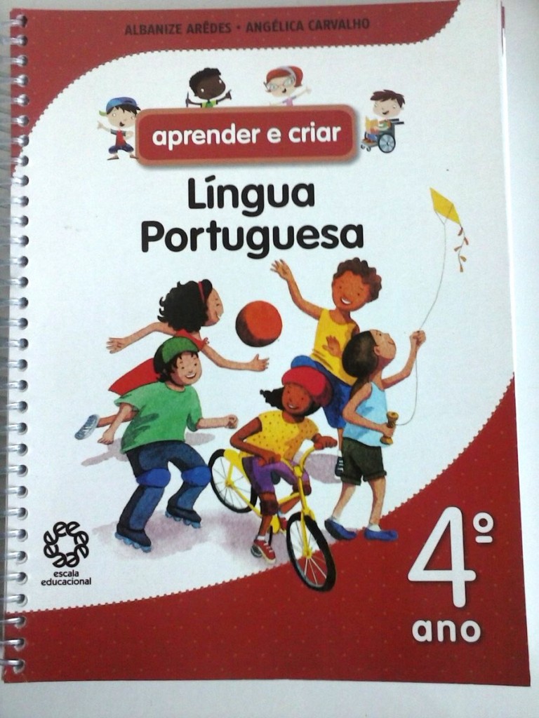 Livro de ensino da língua portuguesa