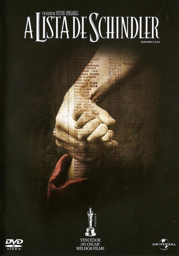 A LISTA DE SCHINDLER Capa DVD