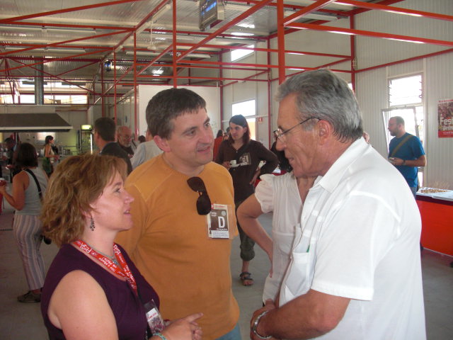 «Na Festa do Avante Com Jerónimo de Sousa, secretário geral do PCP.