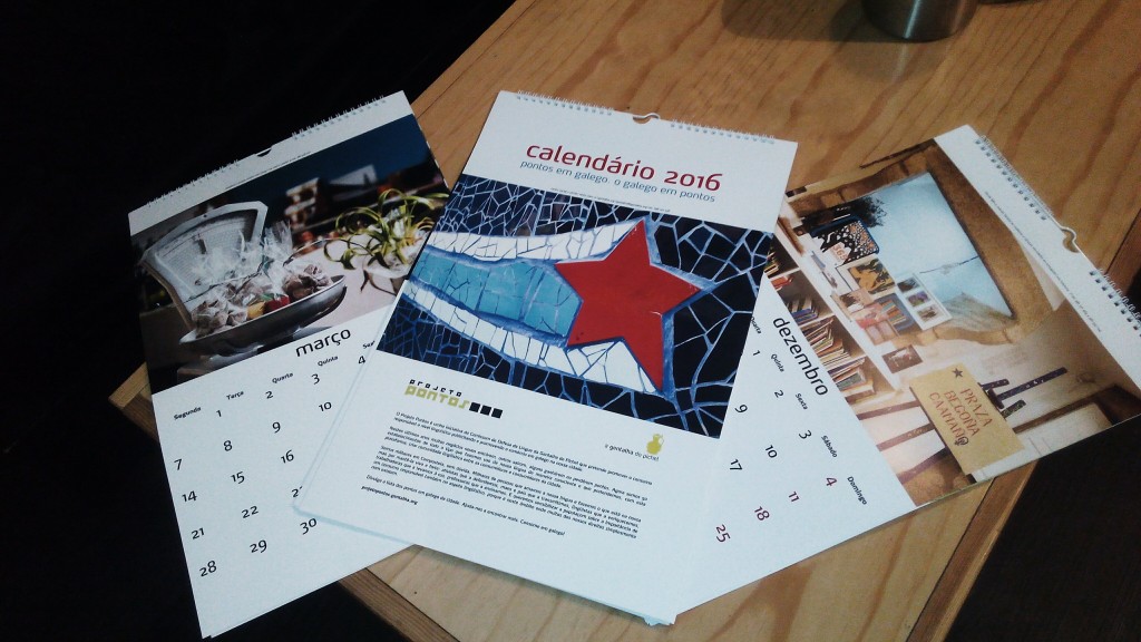 Calendário 2016 do Projeto Pontos