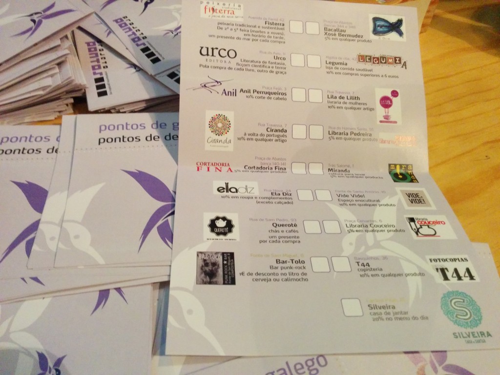 Programa de descontos do Projeto Pontos
