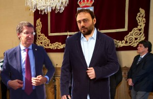 Reuniom entre os presidentes da Junta e da AGAL