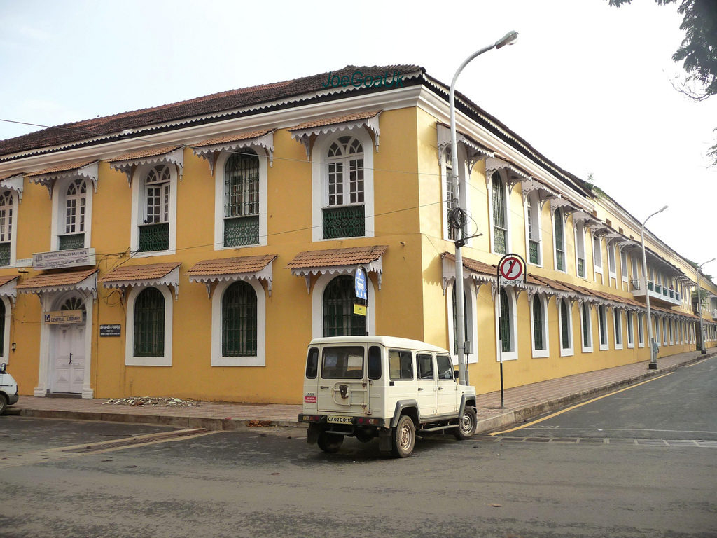 Prédio do Instituto Vasco da Gama de Goa.