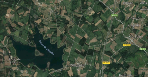 Mapa de Vila Gudim de Lesta.