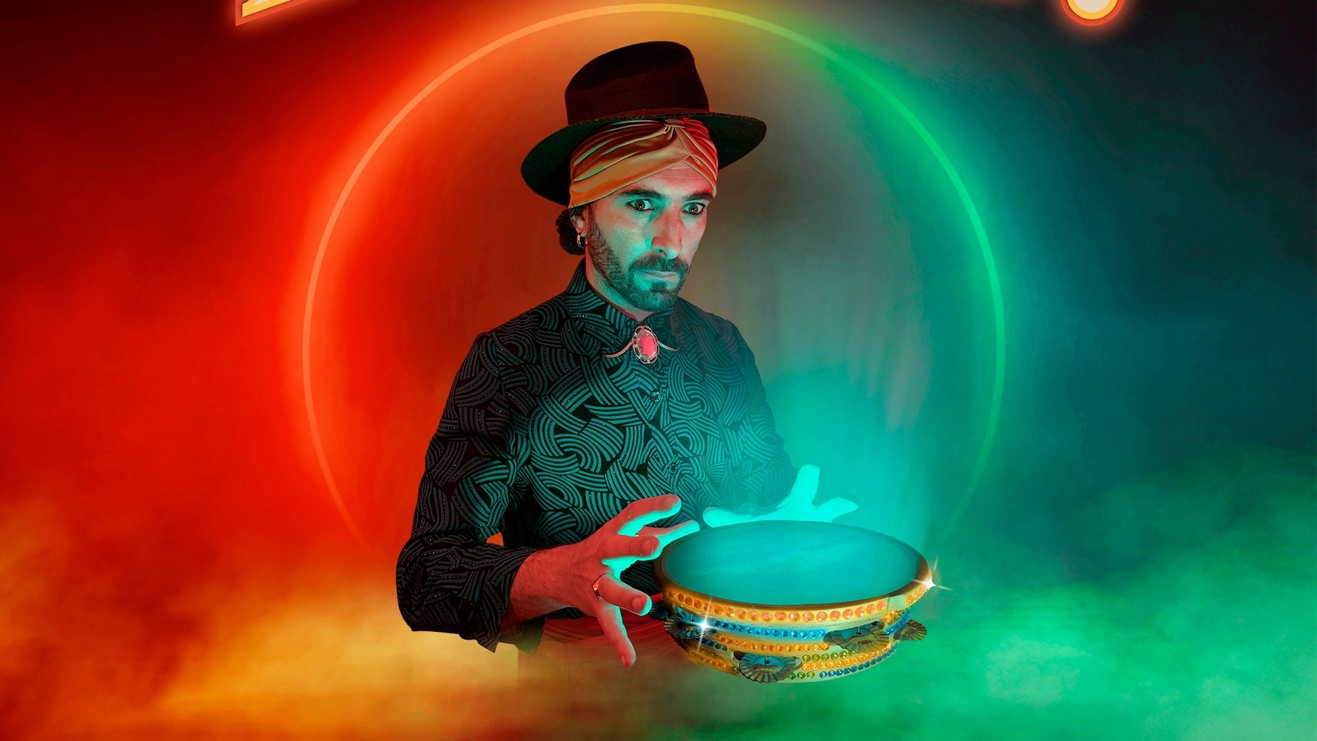 Xurxo Fernandes numha imagem promocional do seu último trabalho.